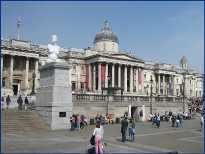 The National Gallery - Trafalagar Square